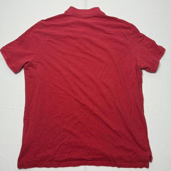 Polo Ralph Lauren Classic Fit Polo Shirt XL Red Cotton Embroidered Pony - Picture 2 of 4